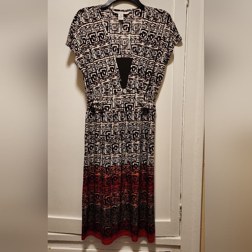 Aa Studio Aa Geometric Dress